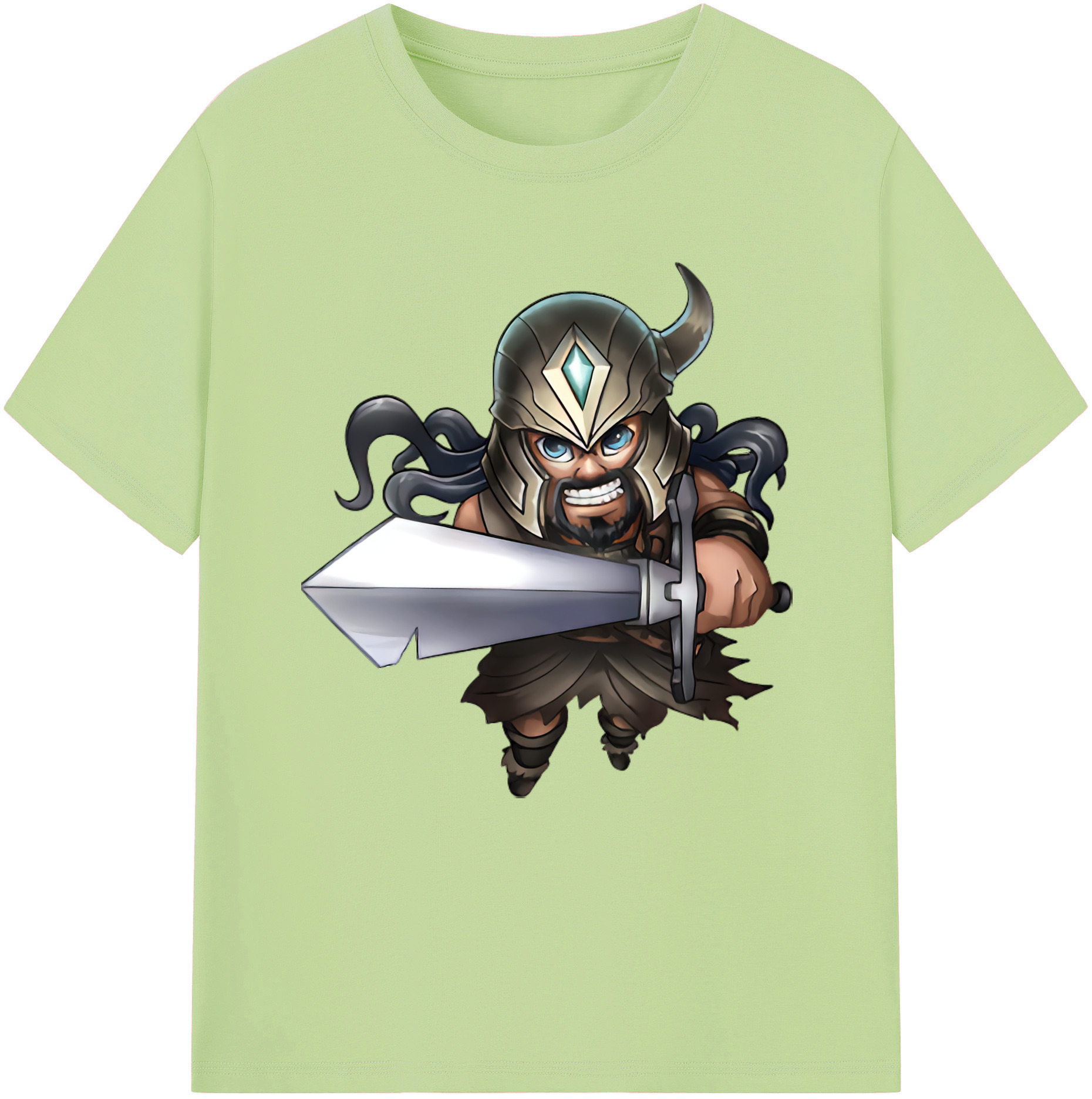 リーグ・オブ・レジェンド League of Legends LOL 綿100％半袖Tシャツ（フロントプリント）